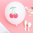 thumbnail image 3 of WEUVEB 14Pcs Party Balloon Set with Cherry Printing Made of Latex for Wedding and Holiday Decor, 3 of 5