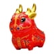 thumbnail image 4 of Figuras de dragón del Año Chino, alcancía, estatua decorativa, plato de recuerdo Rojo, 4 of 9