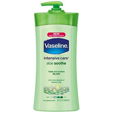 Vaseline Intensive Care Lotion, Aloe Soothe 20.3 of 3)