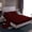 Red, variant on Feelyou Teen Tribal Dragon Twin Sheet Sets, Retro Western Damask Bedding, 3 Pieces