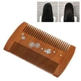 thumbnail image 4 of Lice Comb, Portable Wooden Fine Teeth Beard Comb  For Home Travel, 4 of 8