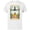 White, variant on Star Wars Yoda Mindful of the Moment Retro - Short Sleeve Cotton T-Shirt for Adults - Customized-Black