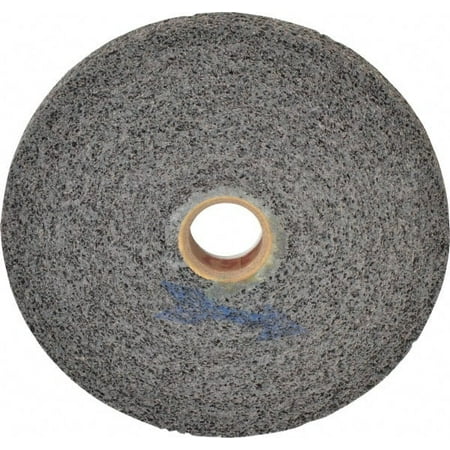 

Brite Star 6 Diam 1/2 Face Width 1 Center Hole Medium Grade Aluminum Oxide Deburring Wheel Convolute Soft Density 5 Grade 6 000 RPM
