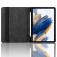 thumbnail image 7 of for Samsung Galaxy Tab A8 10.5 inch Release 2022 (SM-X200/SM-X205) Case, Rhombus Grid Pattern Multiple Viewing Angles Stand Slim Folio Cover (Black), 7 of 7