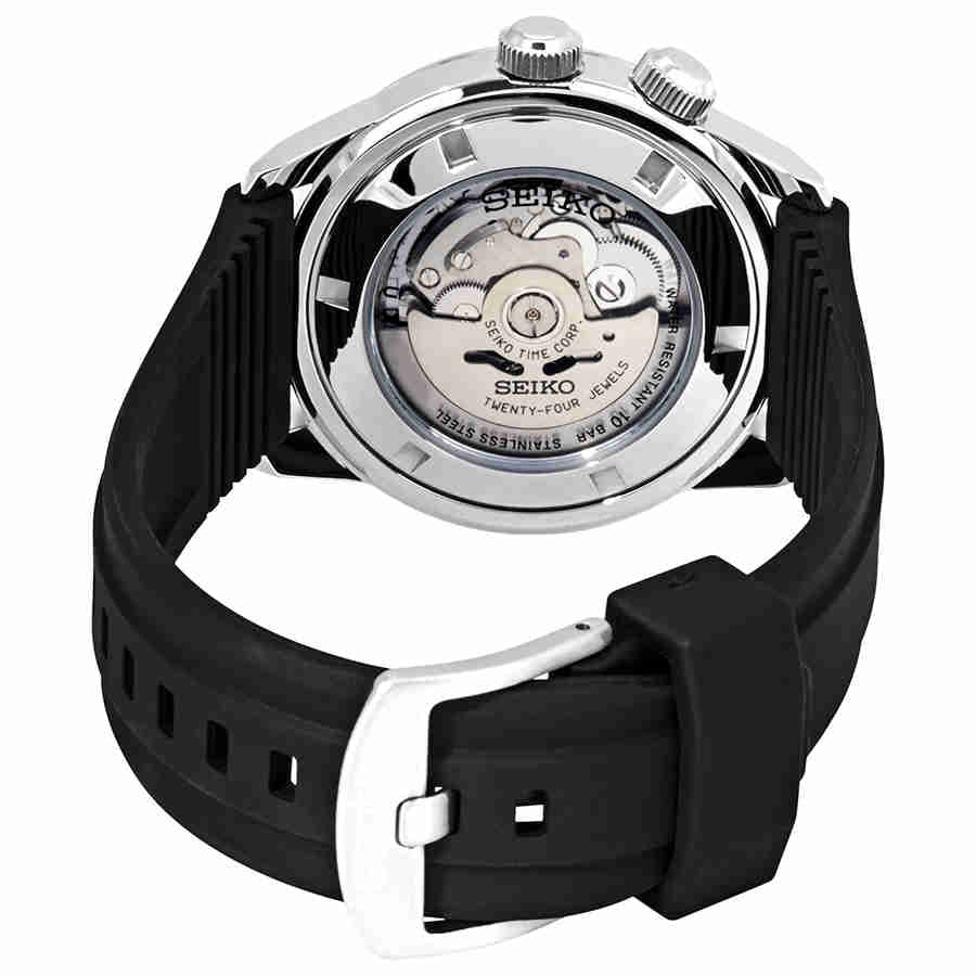 seiko series 5 automatic black dial mens watch srpb31