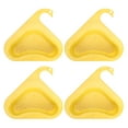 thumbnail image 3 of Drain Basket, All Round Hollow Multifunctional Odorless Triangular Sink Strainer Basket  For Fruit For  Golden Melon Yellow, 3 of 8