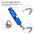 thumbnail image 6 of 26Pcs Bike Valve Core Set American and French Valve Core Adapter Valve Cap Bicycle Pump, 6 of 21