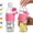 Pink, variant on Copco Hydra 16.9 oz Water Bottle, Set of 2 – Leak Proof, BPA Free Tritan, Dishwasher Safe, Twist-Open Body, Non-Slip Silicone Grip, Ideal for Gym & Office & Outdoor Activities (Yellow)