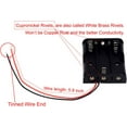 thumbnail image 2 of GHSDFBB LAMPVPATH (Lot de 8) Support de Pile AA Bundle 2 Pcs Support de Pile AA Simple, 2 Pcs 2X 1.5V Support de Pile AA avec Fils, 2 Pcs 3X 1.5V 3 AA Support de Pile avec Fil, 2 Pcs 4X 1.5V 6 Volts B, 2 of 7