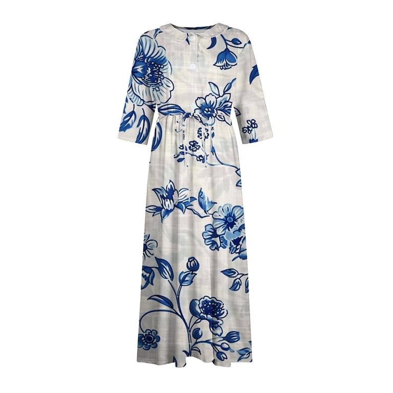 romantic flowy maxi dresses Lily Pleated Floral Maxi Dress – VICI main image 1