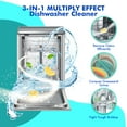 thumbnail image 5 of XKLN Dishwasher Cleaner and Deodorizer Tablets 24 Count Fresh Scent, Removes Odor and Limescale, 5 of 6