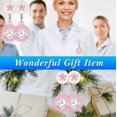 thumbnail image 3 of SHAR 4 Pieces Nurse Watch Pocket Watch Doctor Pocket Watch Student Examination Form Is Retractable (Pink), 3 of 5