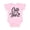 AD-Pink, variant on Cute As Can Bee, Honey Bee, Bumble Bee, Typography Boys or Girls Baby Bodysuit