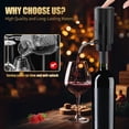 thumbnail image 3 of Aireador de vino eléctrico portátil recargable DOPALUN, 3 of 6