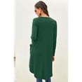 thumbnail image 2 of Women's Long Cardigans Button Down Solid Loose Cardigans with Pockets, 2 of 3