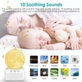 thumbnail image 3 of Sleep White Noise Machine, 10 Soothing Natural Sounds Therapy for Insomnia, Sleeping Trouble, Seniors, Office Break, 3 of 8