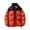 Red, variant on Rutainlusire Mens Fashion Warm Hoodless Puffer Jackets 2025 Men's Color Blocked Long Sleeved Stand Up Collar Zipper Cardigan Thickened Warm Jacket