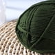 thumbnail image 5 of Hilo de algodón de leche de 50 g, grueso, tejido a mano, para tejer a ganchillo, cálido, para suéteres, sombreros, bufandas y manualidades (verde militar)., 5 of 7