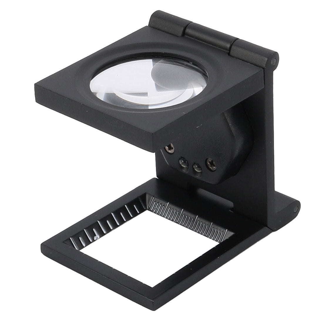 Folding Magnifier Illuminated Magnifying Glass Loupe Lens 10X w Light