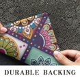 thumbnail image 6 of Multicolor Ethnic Mandala Pattern Door Rugs,Washable Non Slip Door Mats Indoor,Decorative Door Mats,Entry Mat Indoor for Entrance,Bedroom,Kitchen,Bathroom,16"x47", 6 of 6