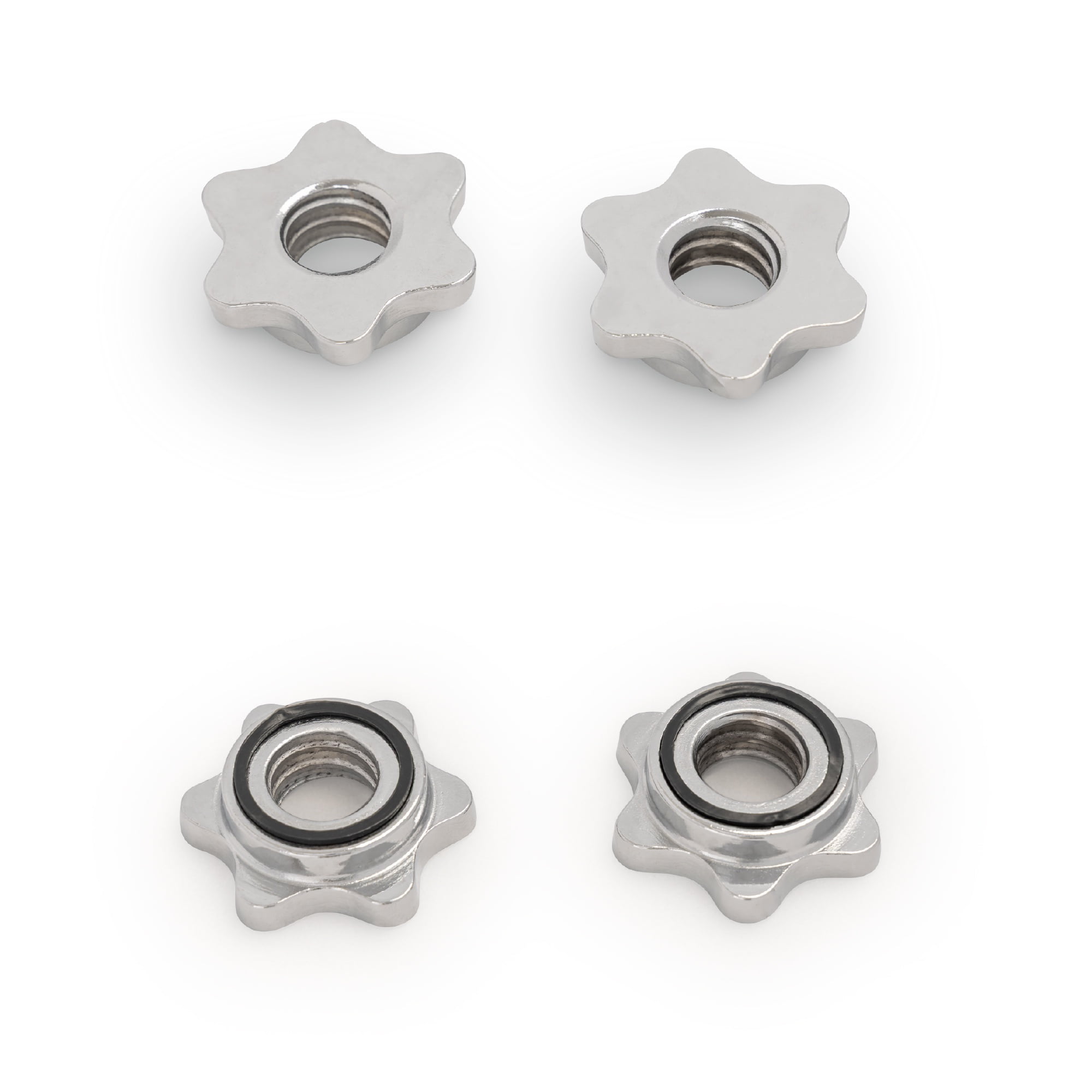 Haltère Sunny Health & Fitness de 60" Standard avec colliers Star-lock, capacité de poids de 300 lbs - SF-SB04-60