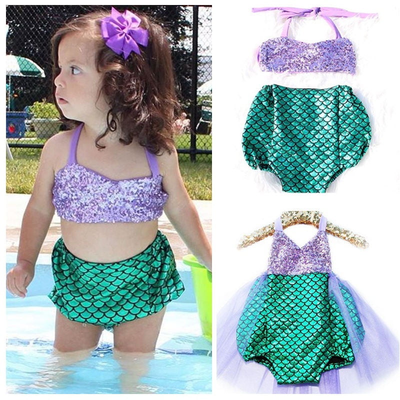 little mermaid baby swimsuit