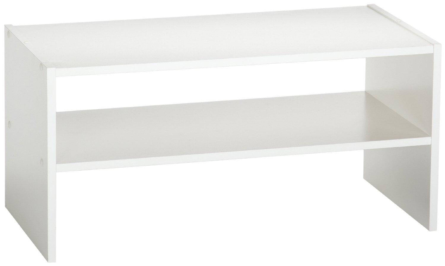 Closetmaid 8993 Stackable 24 Inch Wide Horizontal Organizer White Closetmaid 8993 Stackable 24 Inch Wide Horizontal Organizer White Com