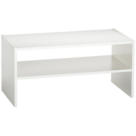 Closetmaid 8993 Stackable 24 Inch Wide Horizontal Organizer White