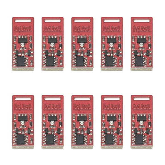 Simulateur de Ventilateur de Refroidissement - Plug & Play Fan Spoofers pour une Utilisation avec Bitmain Antiminer, Whistleminer, Dragonmint, Etc. Installation Simple Émulateurs de Ventilateur 4 Broches pour le Refroidissement à l'Huile Ou 3M Novec Immersion (Pack 10)