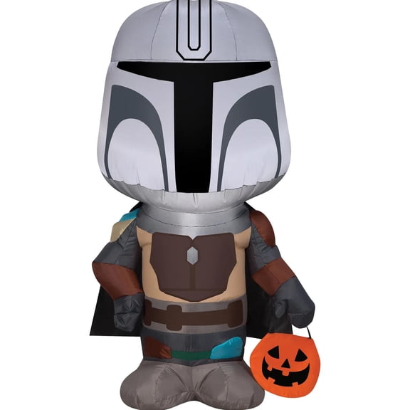 Gemmy Inflatable The Mandalorian Halloween Yard Decoration - 42 in