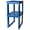Blue 2 Pack, variant on Locker Organizer Shelf， Adjustable Width and Height, Ideal Locker for School, Office, and Gym Lockers (Black ),