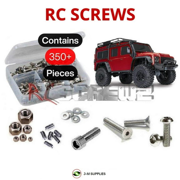 RCScrewZ Stainless Steel Screw Kit tra081 for Traxxas TRX-4 Crawler #82056-4 RC Car | SET