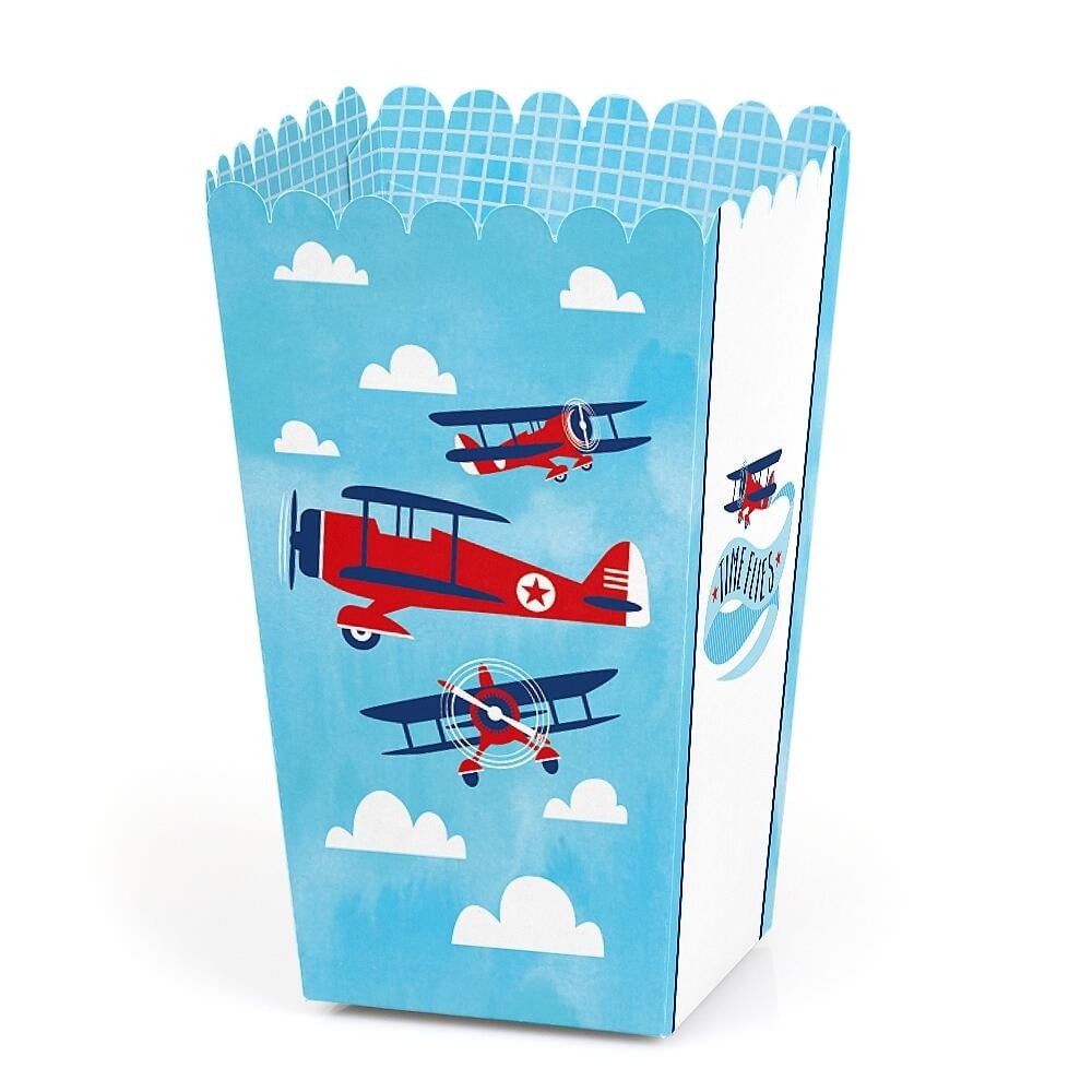 Clear Plastic Air Plane or Race Racing Car Candy Box  Baby Shower Party Favor 