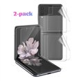 thumbnail image 2 of Dteck Screen Film Protector with Case Cover for Samsung Galaxy Z Flip 3, 2 Count, 2 of 7