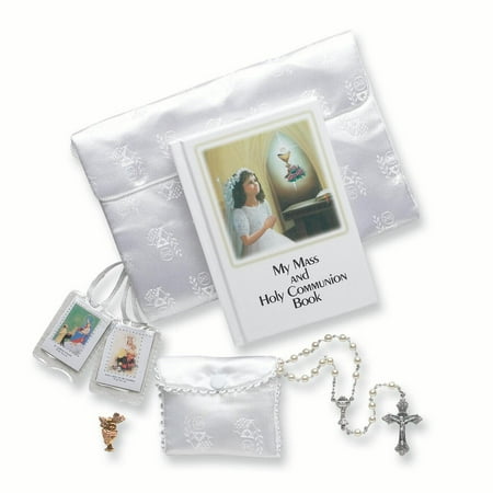 5 Pc. Girls First Communion Religious Baptism/christening/communion Gifts For Women For Her