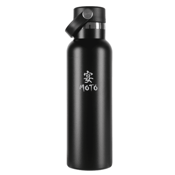 MIYAMOTO Water Bottle Stainless Steel Flask Vacuumed Insulated Wide Mouth Cap 21oz Bottle