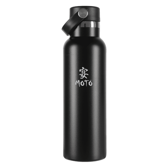 MIYAMOTO Water Bottle Stainless Steel 21oz Bottle - Onyx