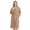 Khaki, variant on Women's Towel Robe, Soft Absorbent Kimono Bathrobe, Quick Dry – S/M, Light Pink