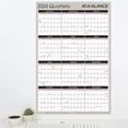 2025 ATAGLANCE® Vertical/Horizontal Reversible Erasable Quarterly