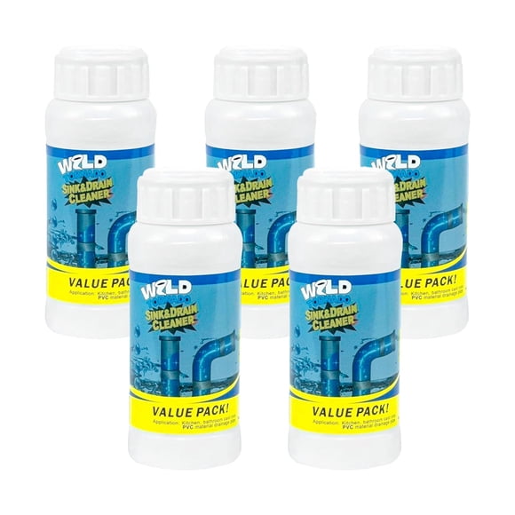 Limpiador de desagües y fregaderos WYH Wild Tornado, 5 unidades
