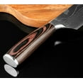 thumbnail image 6 of MDHAND 5 inch Damascus Pattern Stainless Steel Cutlery With Nonslip Handle ,Cleaver, 6 of 8