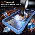 thumbnail image 3 of Dteck for Samsung Galaxy S25 FE Case with Built-in Screen Protector, Magnetic Phone Case Compatible with MagSafe, Military-Grade Protection Full Body Shockproof Clear Protective Phone Cover,Blue, 3 of 5