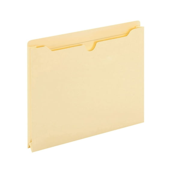Office Depot Manila File Jackets, 1in. Expansion, 8 1/2in. x 11in., Box of 50, OD24910