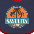 thumbnail image 4 of Inktastic Sayulita Mexico Vacation Souvenir Boys or Girls Baby Bib, 4 of 4