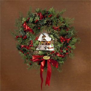 Department 56 Accents Evening With Friends Holiday Wreath