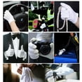 thumbnail image 4 of 12Pairs White Cotton Gloves for Eczema and Dry Hands - Linen Breathable Work Gloves - Soft Moisturizing SPA Jewelry Inspection Gloves - Stretch Fit Cloth Gloves for Most Women, 4 of 5