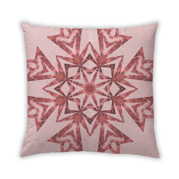 Ahgly Company Outdoor Square Contemporary Throw Pillow, 18 inch by 18 inch