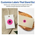 thumbnail image 4 of Avery Printable Round Labels, Neon Magenta, 1.25" Diameter, 300ct, 4 of 11