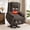 Brown, variant on Korser Power Lift Recliner Chair for Elderly with Massage and Heat,Electric Lift Reclining Chair with Side Pockets and Cup Holders,Massage Recliner Chair for Living Room,Chenille,Beige