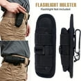 thumbnail image 1 of Étui pour Lampe de Poche avec Mousqueton Rotatif 360° pour Camping Randonnée Support de Ceinture Torche, 1 of 3